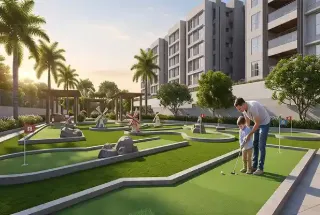 Mini Golf at LJB One Park Place